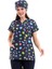 Yarasa Kol Dijital Unisex Desenli Üst - 6528 Sağlık Semboller 3