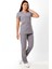 Bflex Unisex Likralı Yarasa Kol Takım - 6406 Gri 5