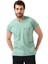 Bflex Unisex Likralı Yarasa Kol Tek Üst - 6428 Çağla Yeşili 4