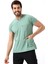 Bflex Unisex Likralı Yarasa Kol Tek Üst - 6428 Çağla Yeşili 5