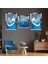 HİÇ DİNİ MODEL PLEKSİ KENAR MDF TABLO VE SAAT SETİ 2