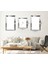 HİÇ DİNİ MODEL PLEKSİ KENAR MDF TABLO VE SAAT SETİ 3