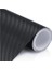 25X152CM 3D Karbon Folyo Hava Kanallı Karbon Folyo Karbonfiber Folyo 1