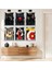 MAYMUN VE SOYUT DESEN 6'LI PLEKSİ KENAR MDF TABLO SETİ 1