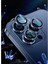 Urr iPhone 14 Pro Max Sapphire Pvdss Kamera Lens Koruyucu - Gold 5