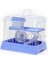 Kıvrımlı Hamster Kafesi Mavi 30X23X26 cm 1