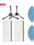 Ecovacs Deebot U2 Pro DGN22 Robotlu Süpürge Aksesuarları Yedek Ana Yan Fırça Hepa Filtre Paspas Bezi (Yurt Dışından) 2