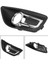 Citroen C4 2008-2011 Için 1 Çift Krom Ön Sis Lambası Kapağı (Yurt Dışından) 5