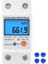 230V Ac Din Ray Tek Fazlı Sıfırlama Sıfır Enerji Ölçer Wattmetre (Yurt Dışından) 2