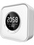Alarm ve Sıcaklık Göstergeli Ambiyans Atmosfer Işığı Bluetooth Hoparlör Gece Lambası Saat 1