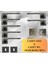 Stilo Inox 5 Adet Oda 2 Adet Wc Kare Rozetli Kapı Kolu Set 1