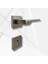Stilo Inox 5 Adet Oda 2 Adet Wc Kare Rozetli Kapı Kolu Set 2