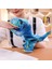 Peluş Bebek El Kuklası Ebeveyn-Çocuk Oyunu Dinozor Tyrannosaurus Rex Balina Timsah Eldiven Bebek Bez Bebek (200MM-350MM) (Yurt Dışından) 3