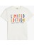 Basic T-Shirt Slogan Baskılı Kısa Kollu Bisiklet Yaka Pamuklu 1