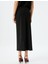 Slim Fit Drapeli Midi Boy Asimetrik Kruvaze Etek 4