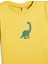 Dinozorlu T-Shirt Kısa Kollu Bisiklet Yaka Pamuklu 3