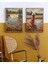 Çerçeveli Poster, 2'li Claude Monet Tablosu, Pinterest Tarzı Duvar Dekorasyonu 1