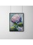 Çerçeveli, Ortanca Çiçek Desenli Yağlıboya Görünümlü Tablo, Pinterest Duvar Dekorasyonu 3