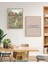 Çerçeveli, 'garden' Soft Renkli 2li Dekoratif Tablo, Modern Pinterest Tarzı Çerçeveli Poster 1