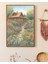 Çerçeveli, 'garden' Soft Renkli 2li Dekoratif Tablo, Modern Pinterest Tarzı Çerçeveli Poster 2