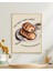 Çerçeveli, 'kruvasan' Mutfak, Kahve Köşesi Dekoratif Tablo, Modern Pinterest Tarzı Çerçeveli Poster 1