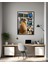 Çerçeveli, Borsacı Kedi Çalışma Odası Dekoratif Tablo, Modern Pinterest Tarzı Çerçeveli Poster 1