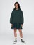 Kız Çocuk Yeşil Wicked Gap Logo Vintage Soft Sweatshirt Elbise 1