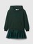 Kız Çocuk Yeşil Wicked Gap Logo Vintage Soft Sweatshirt Elbise 2