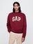 Erkek Kırmızı Gap Logo Vintage Soft Fleece Sweatshirt 1