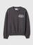 Erkek Siyah Star Wars Grafikli Oversize Sweatshirt 2