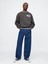 Erkek Siyah Star Wars Grafikli Oversize Sweatshirt 4