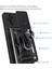 Honor 200 Pro Kılıf Kamera Korumalı Sürgülü Yüzüklü Standlı Armor Military Tank Kızaklı Sert Silikon Kapak 2