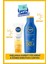 SUN Hafif Dokulu Güneş Yüz Kremi 40ml ve Koruyucu Bronzlaştırıcı Güneş Spreyi 200ml, SPF50, Çantalı 1