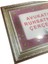 Avukatlık Ruhsat Çerçevesi Gümüş Varaklı - 33 x 48 - Hakiki Camlı Ruhsat Çerçevesi 1
