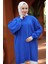 Balon Kol Triko Tunik Saks HM2519 5