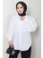 Balon Kol Gömlek Beyaz HM2639 1