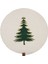 Christmas Yılbaşı Ağaç Temalı Beyaz Amerikan Servis Supla (35 cm ) 1