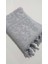 El Bağlamalı Saçaklı El Havlusu 50 x 90 cm Gri 1