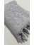 El Bağlamalı Saçaklı El Havlusu 50 x 90 cm Gri 2