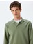 Pamuklu Interlok Kumaş Polo Yaka Sweatshirt 2
