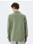 Pamuklu Interlok Kumaş Polo Yaka Sweatshirt 4