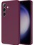 Galaxy S25 Plus Kılıf Yumuşak Doku ve Kadife Dolgulu Clay Premium Silikon Kapak 1