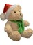 Yılbaşı Şapkalı Peluş Ayı 20 cm 78754 2