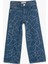 Taş Detaylı Geniş Paça Cepli Pamuklu Kot Pantolon - Wide Leg Jean 1