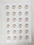 48 Adet 4 cm Sevimli Kızçe Baskılı Yuvarlak Etiket Sticker 2