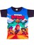 Brawl Stars 3D Baskılı Erkek-Kız Çocuk Kısa Kollu T-Shirt 3 - 15 Yaş Siyah 1