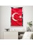 Gümüş Aynalı Pleksi Çerçeveli Türk Bayrağı Tablo 1