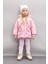 Kız Bebek Su İtici Çift Taraflı Polar Astarlı Cep İçi Polarlı Kapüşonlu Şişme Mont C7804A524AU 2