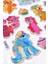 Pony Renkli Unicorn Kabartmalı Sticker Yapıştırma 3