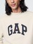 Erkek Bej Gap Logo Vintage Soft Fleece Sweatshirt 3